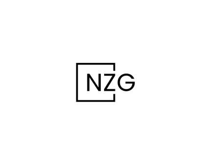 Ng logo design vector template, Creative Ng letter logo designのイラスト素材