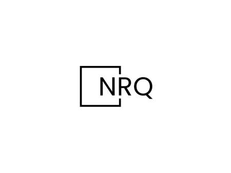 Initial Letter NR Logo Design Vector Template. Creative Abstract NR Letter Logo Designのイラスト素材