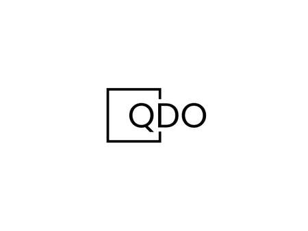 QO Logo Design Vector Template. Initial Letter QO Logo Designのイラスト素材