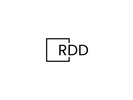 Initial Letter Rd Logo or Dd Logo Design Vector Template.のイラスト素材