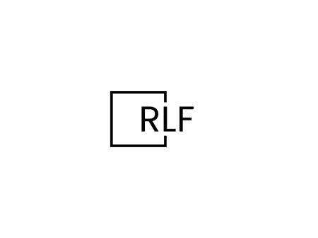 RFL Letter Logo Design Vector Template. Initial Letter RFL Logo Designのイラスト素材