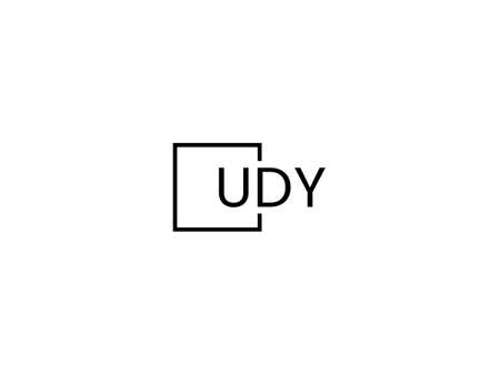 UY logo design vector template. UY letter logo design.のイラスト素材