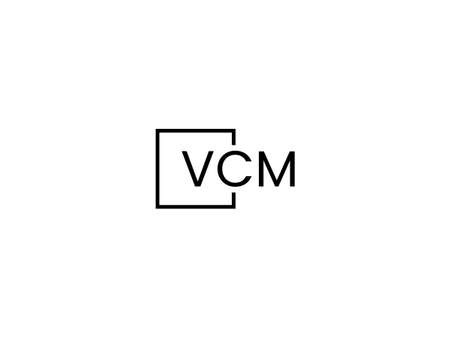Initial Letter Vc Logo or Cc Logo Design Vector Template.のイラスト素材