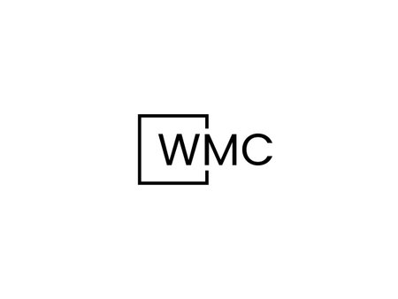Wc Logo Design Vector Template. Initial Letter Wc Logo Designのイラスト素材