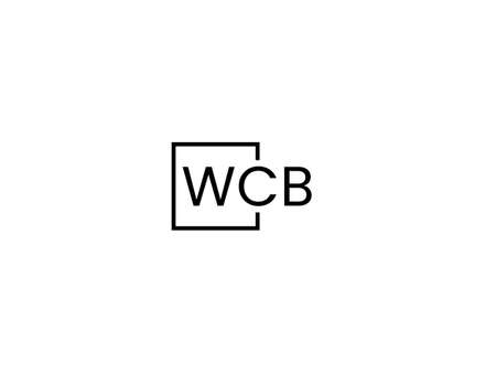 Initial letter WC logo or WC logo vector design template in black and white colorsのイラスト素材