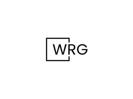 Initial letter wg logo or wg logo vector design template.のイラスト素材