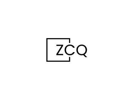 ZC Logo Design Vector Template. Initial Letter ZC Logo Designのイラスト素材