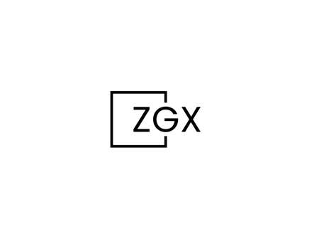 ZG or ZG logo design vector template, Initial Letter ZG Logo Designのイラスト素材