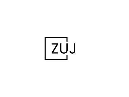 ZU Logo Design Vector Template. Initial Letter ZU Logo Designのイラスト素材