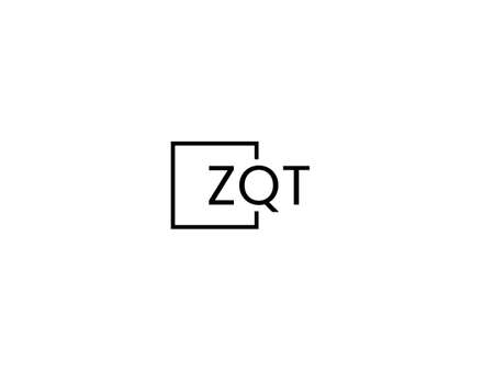 Zt logo design vector template, Creative Zt letter logo designのイラスト素材