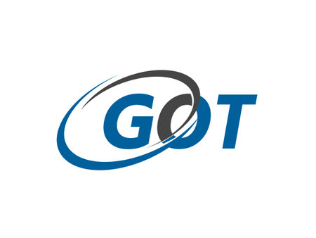 GOT creative logo design vector illustration. logosのイラスト素材