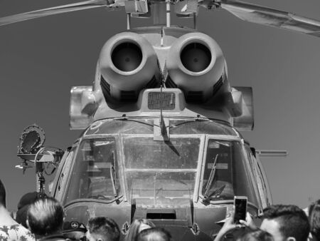 War Machines in black and whiteの写真素材