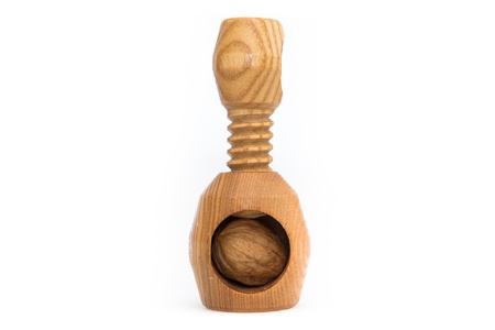 Isolated nutcracket on white background