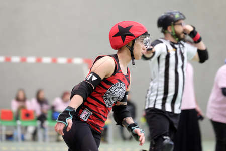 Partido de Roller Derby Valencia Madrid B