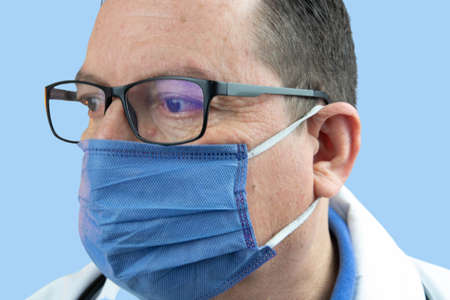 SMILING doctor