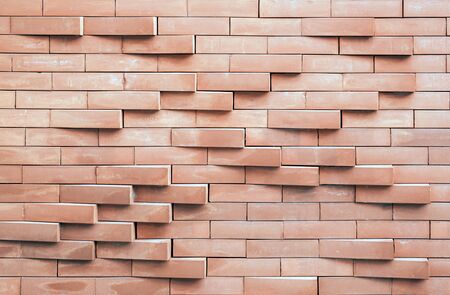 Texture graphic resources red brick block wall backgroundの写真素材