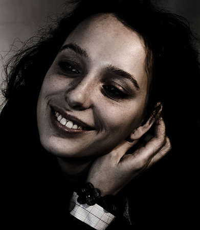 people, female, hair, elegance, human, portrait, women, hairdress, girls, beautiful, の写真素材