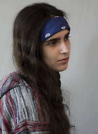 people, female, hair, elegance, human, portrait, women, hairdress, girls,の写真素材