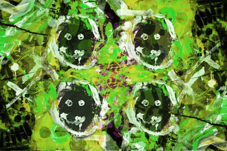 texture , Trace; ; paint; abstract; color; background; expressive; ; compositionの写真素材