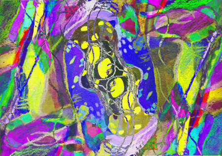 expressive abstractの写真素材