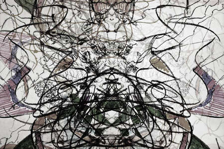 expressive abstractの写真素材