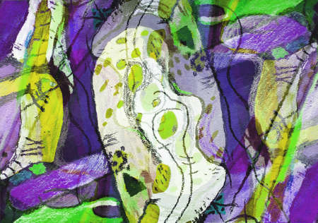 expressive abstractの写真素材