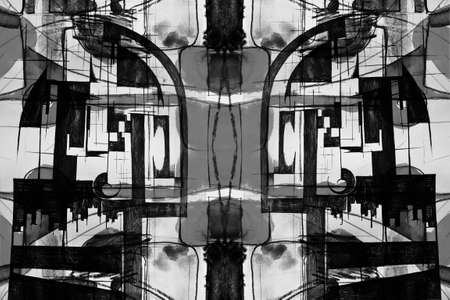 expressive abstractの写真素材