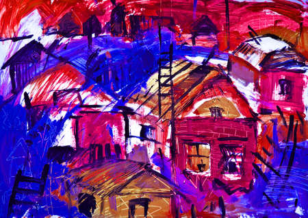 Rural landscapeの写真素材