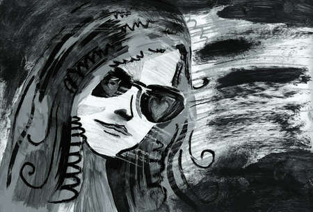 The club womanの写真素材