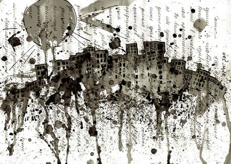 Solar cityの写真素材