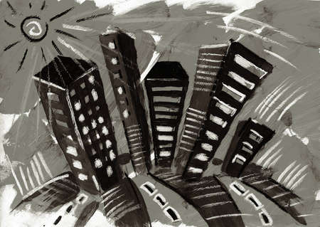 Big cityの写真素材