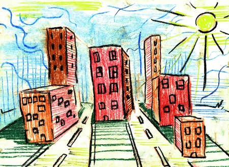 city,summerの写真素材