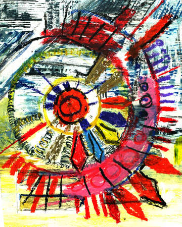 Abstract compositionの写真素材