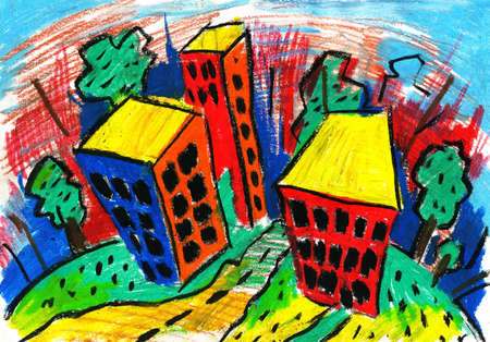 City,  summerの写真素材