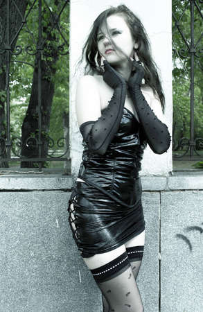 The sexy girlの写真素材