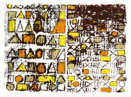 Abstract compositionの写真素材