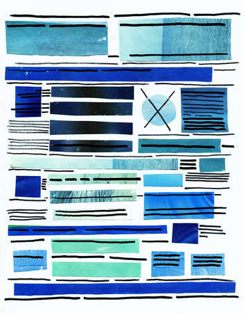 Abstract compositionの写真素材