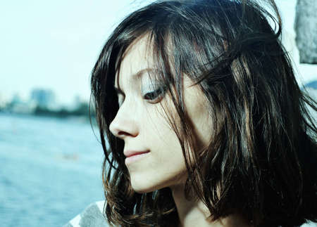 The girl 
