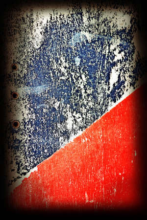 red and dark blue wall. abstract   backgroundの写真素材