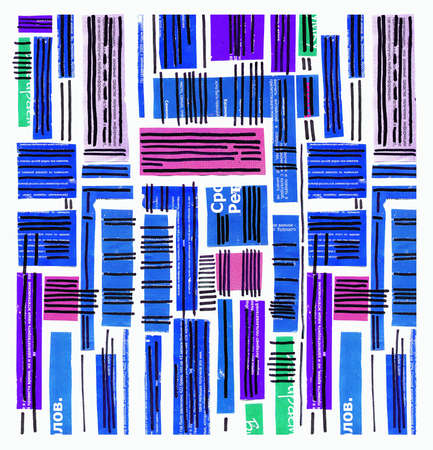 Abstract composition.Design of linesの写真素材