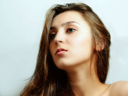 Portrait of the girlの写真素材