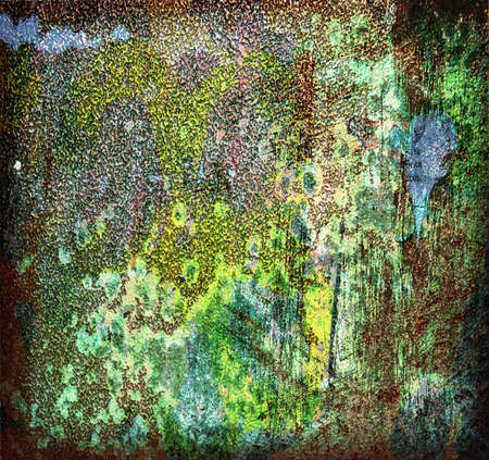 abstract   background. The scratched metalの写真素材