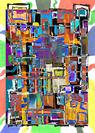 Abstract composition.の写真素材