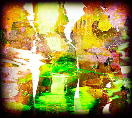 red and dark blue wall. abstract   backgroundの写真素材