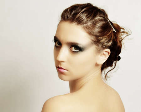 The girlの写真素材