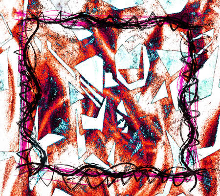 abstract; color;  ; expressive ; art; paint,  background;の写真素材