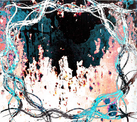  grunge frameの写真素材