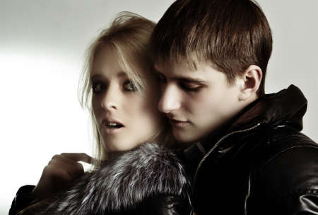 Loving couple の写真素材