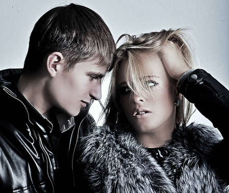 Loving couple の写真素材