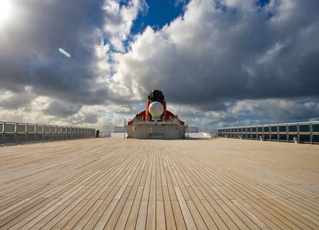 Queen Mary 2の写真素材